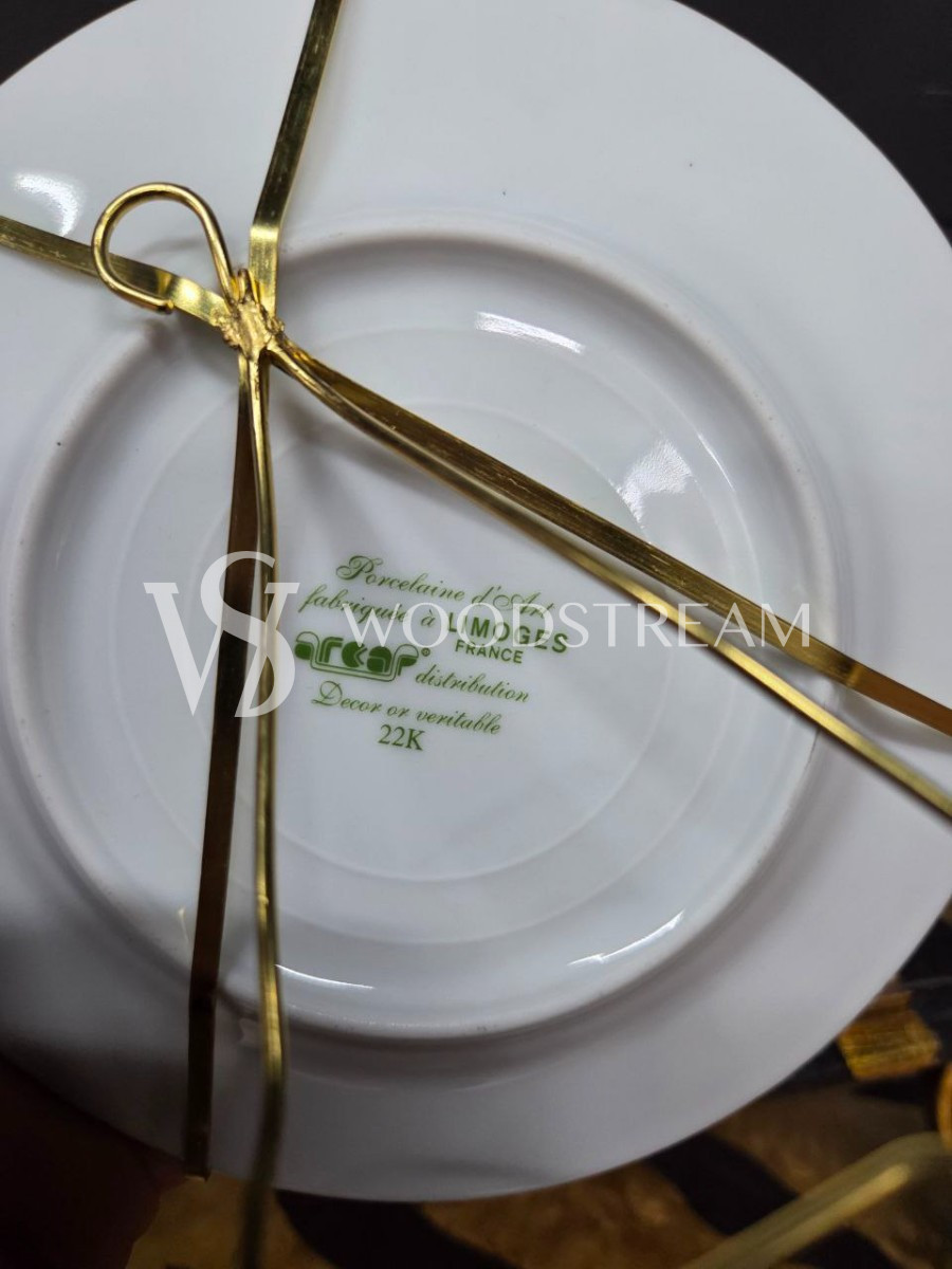 Тарелка декоративная винтажная