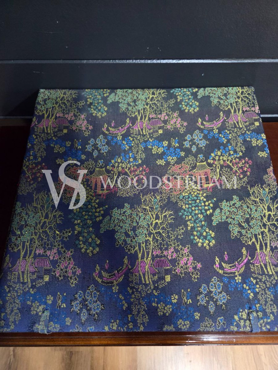 Декоративный элемент настольный/Панно в стиле шинуазри на подставке