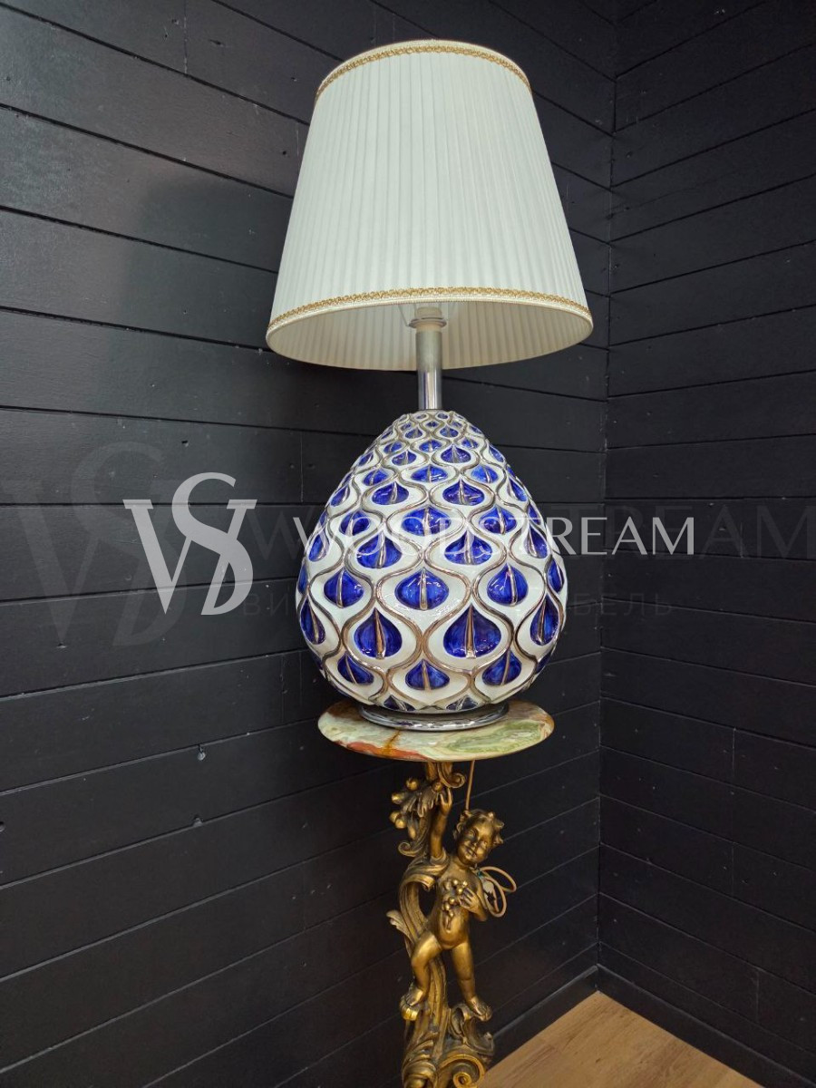 Лампа настольная винтажная