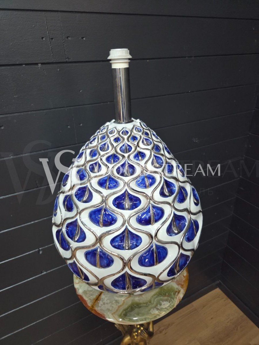 Лампа настольная винтажная