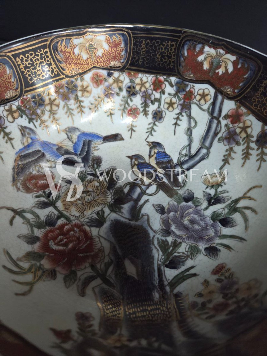 Тарелка/Блюдо в стиле шинуазри