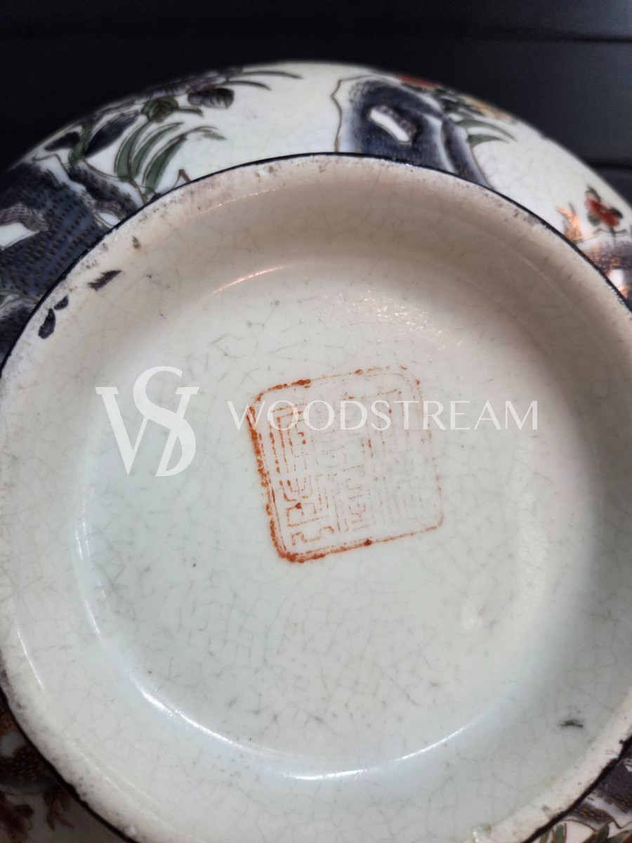 Тарелка/Блюдо в стиле шинуазри