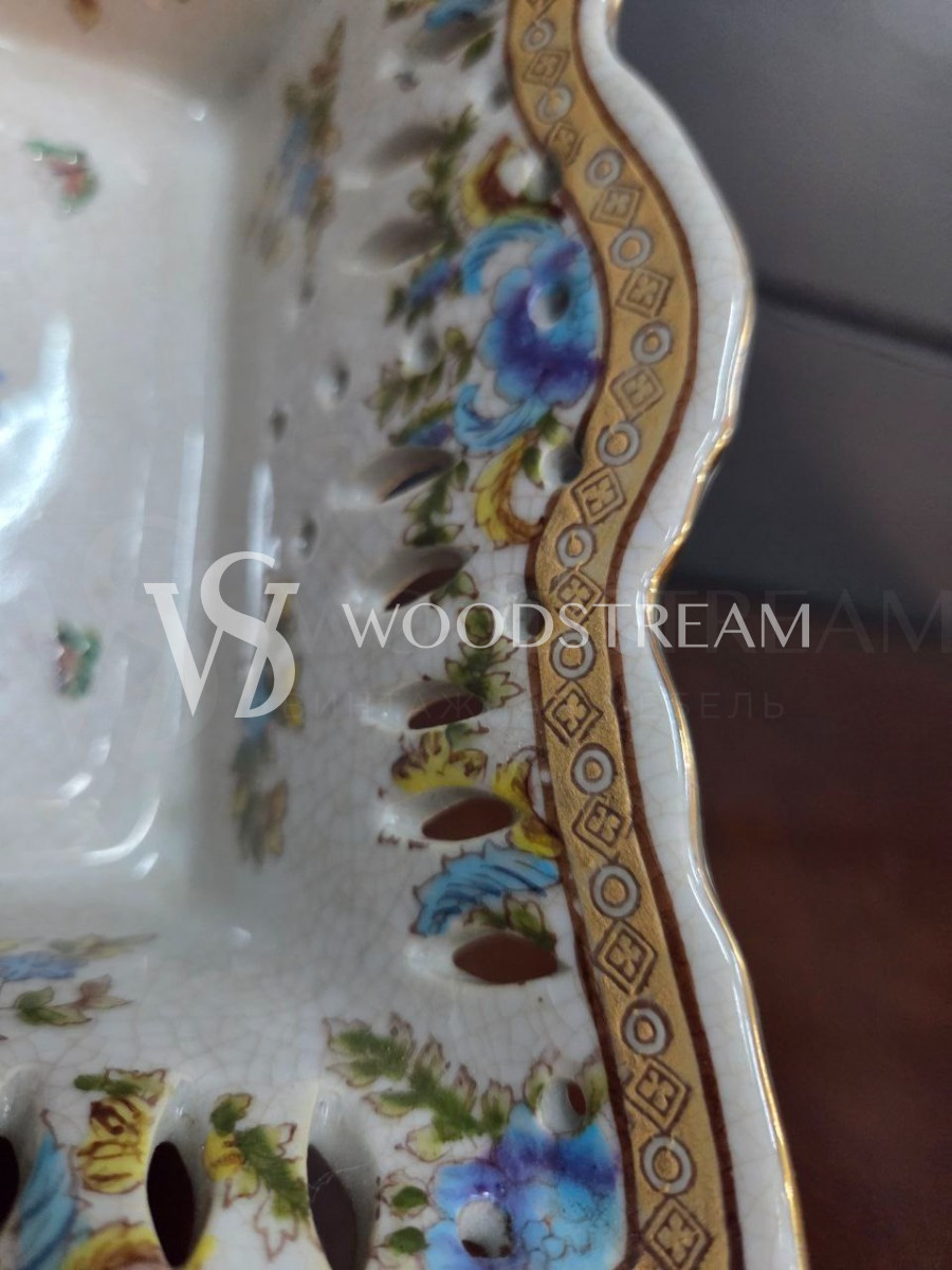 Тарелка/Ваза/Конфетница в стиле Людовика XVI