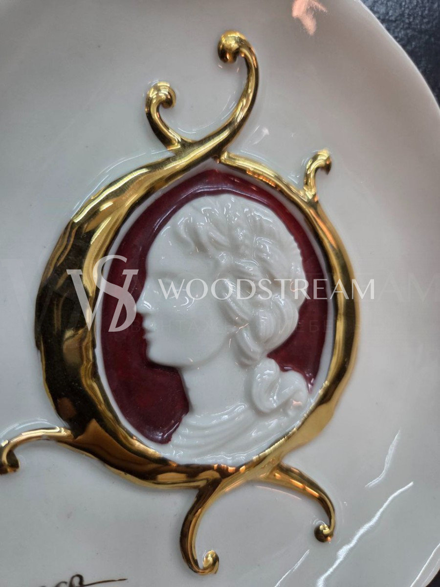 Тарелка декоративная винтажная