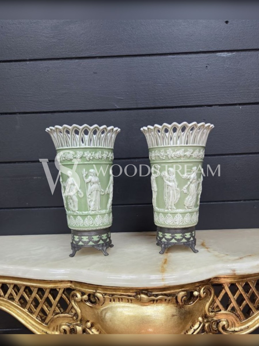 Ваза в стиле венецианского барокко 2 штуки