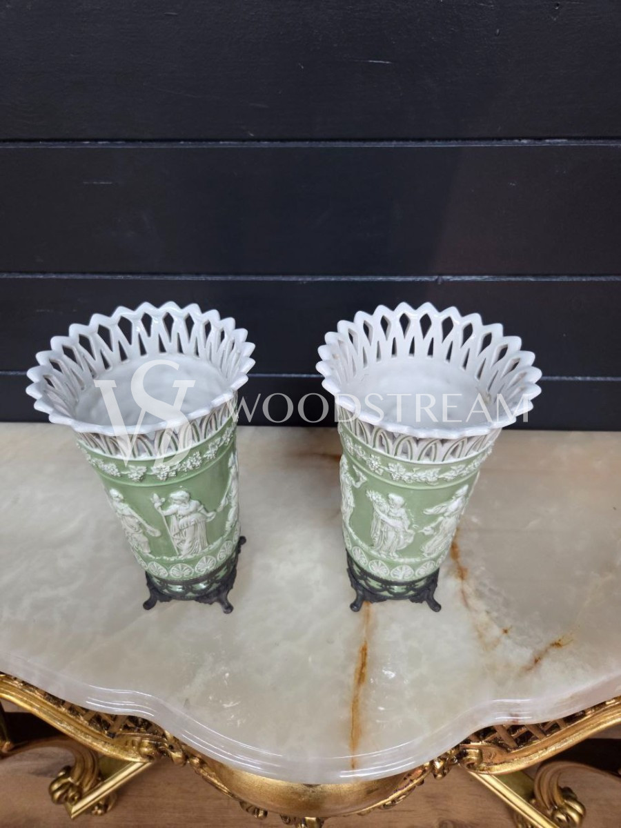 Ваза в стиле венецианского барокко 2 штуки