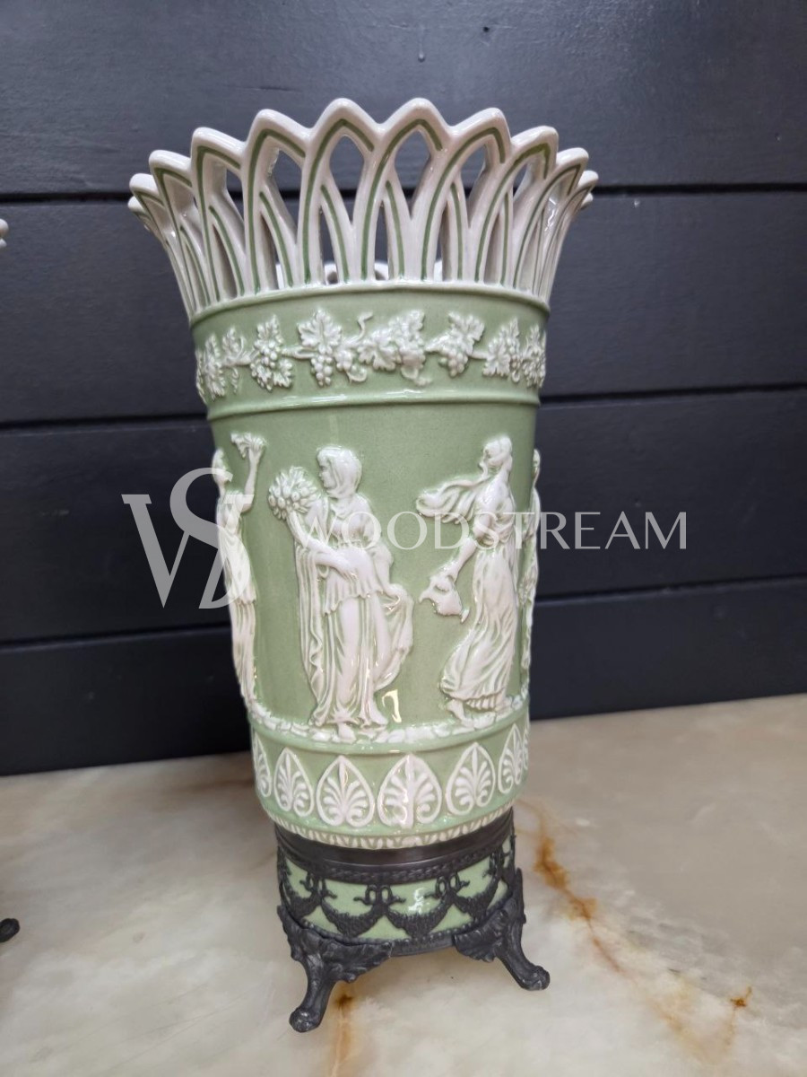 Ваза в стиле венецианского барокко 2 штуки