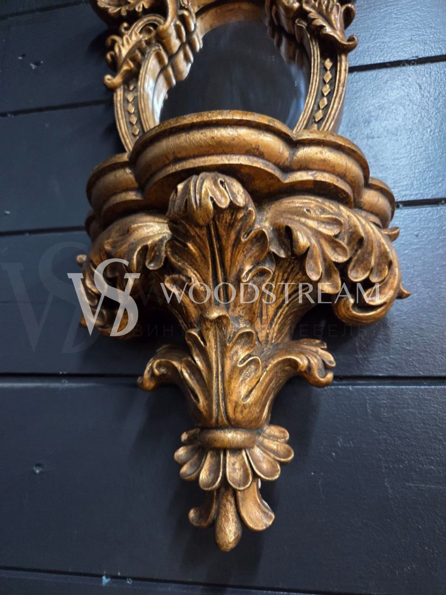 Консоль/Полка и Зеркало в стиле барокко