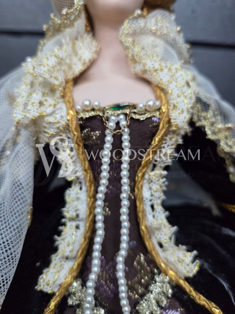 Скульптура/Кукла в дворцовом стиле Мужчина и Женщина