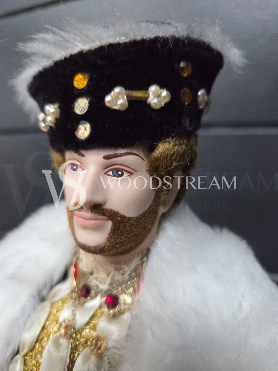 Скульптура/Кукла в дворцовом стиле Мужчина и Женщина