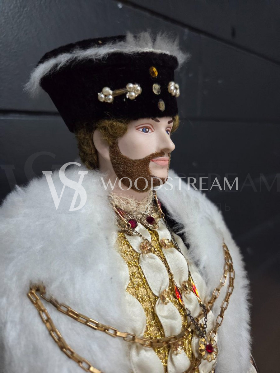 Скульптура/Кукла в дворцовом стиле Мужчина и Женщина