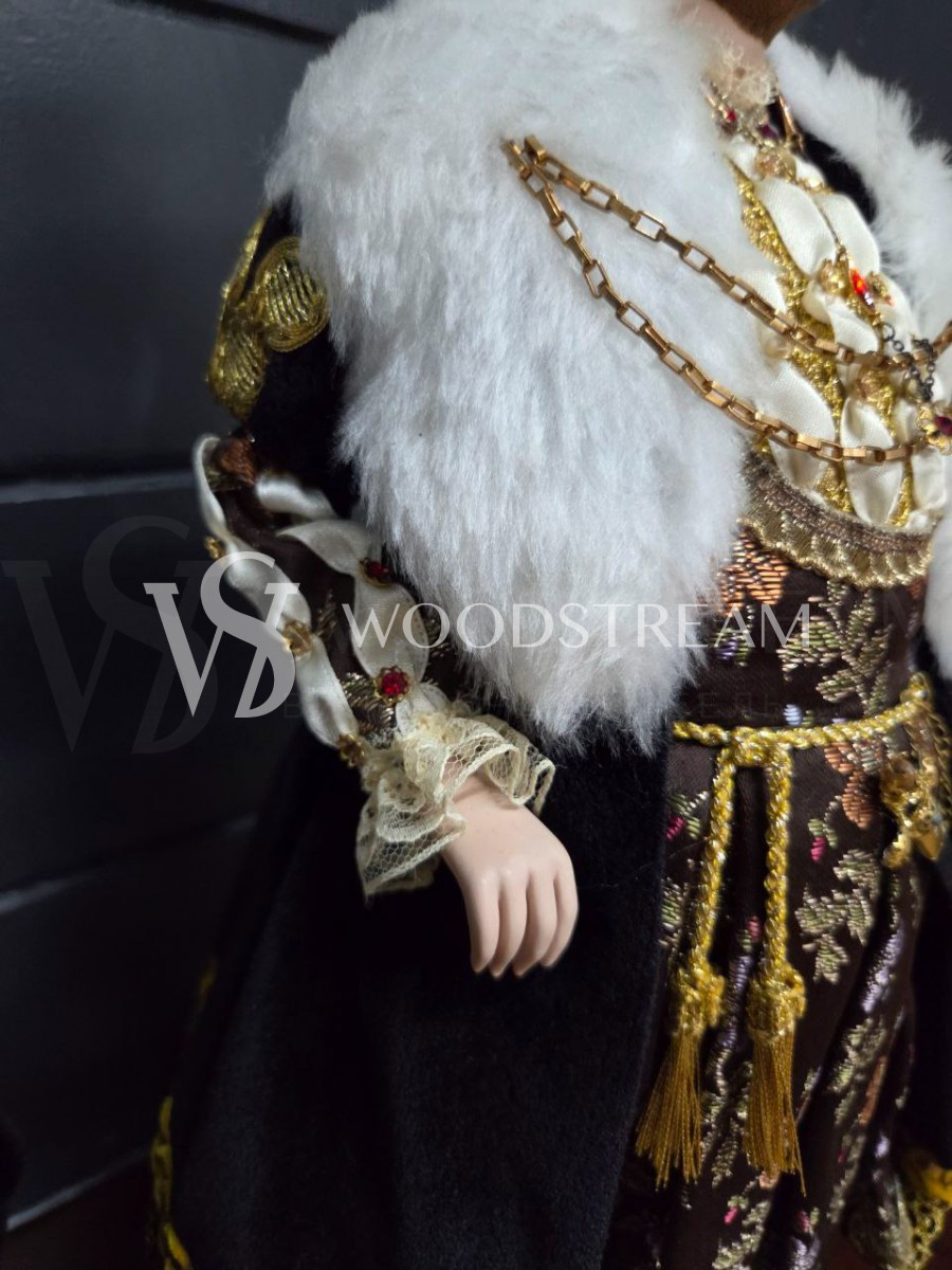 Скульптура/Кукла в дворцовом стиле Мужчина и Женщина