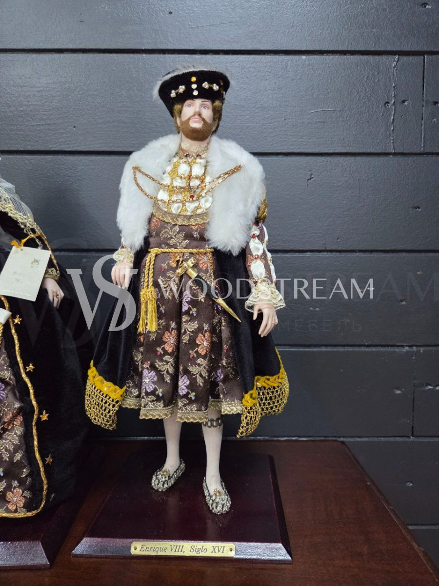 Скульптура/Кукла в дворцовом стиле Мужчина и Женщина