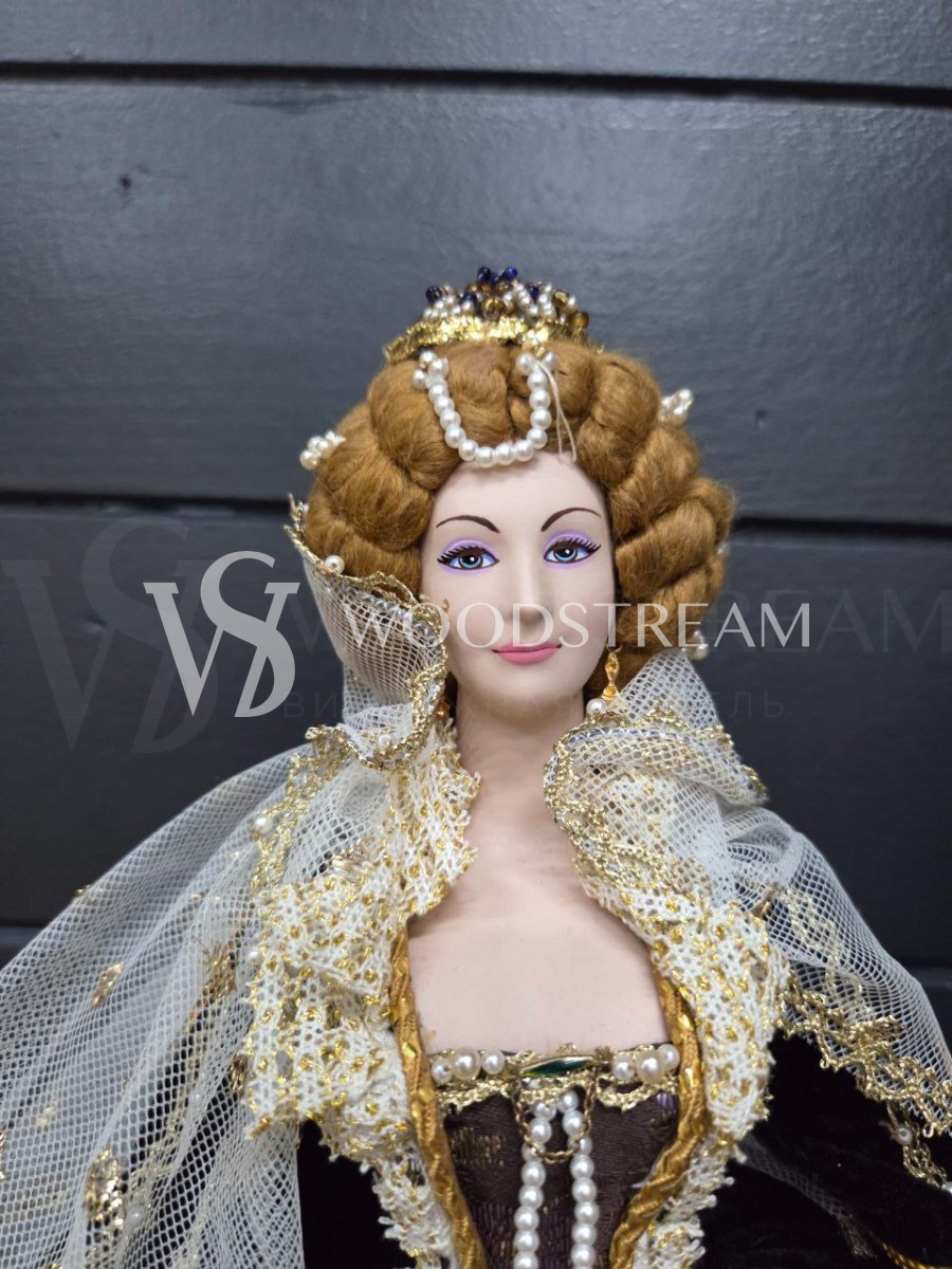 Скульптура/Кукла в дворцовом стиле Мужчина и Женщина