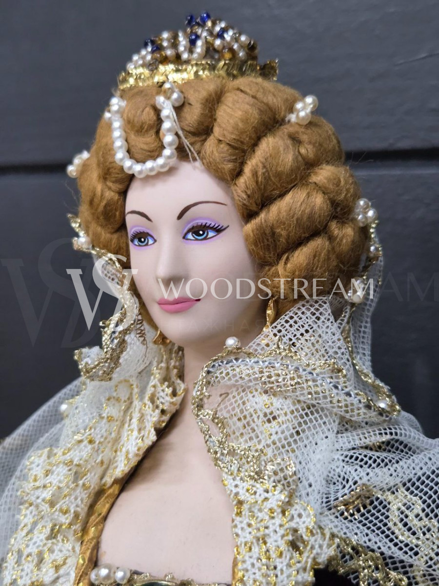 Скульптура/Кукла в дворцовом стиле Мужчина и Женщина