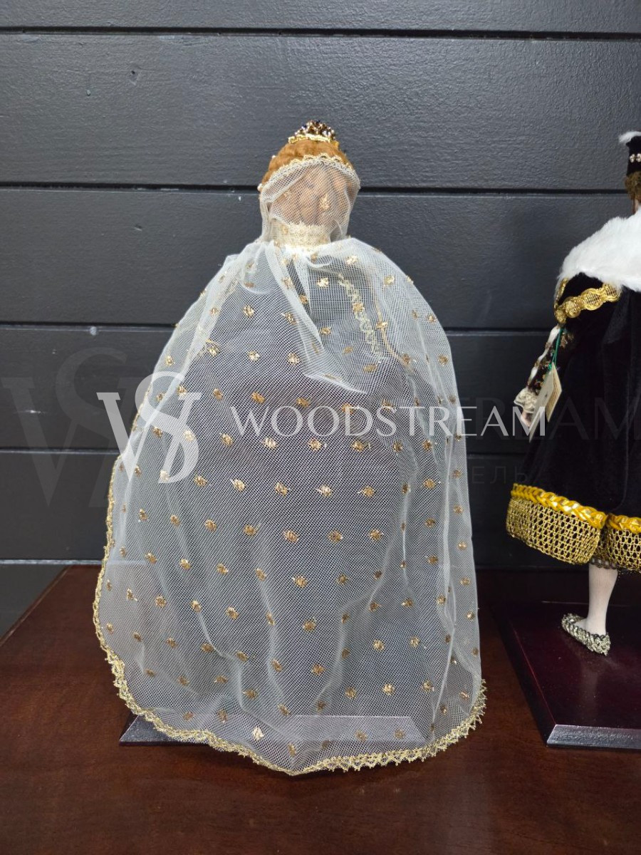 Скульптура/Кукла в дворцовом стиле Мужчина и Женщина