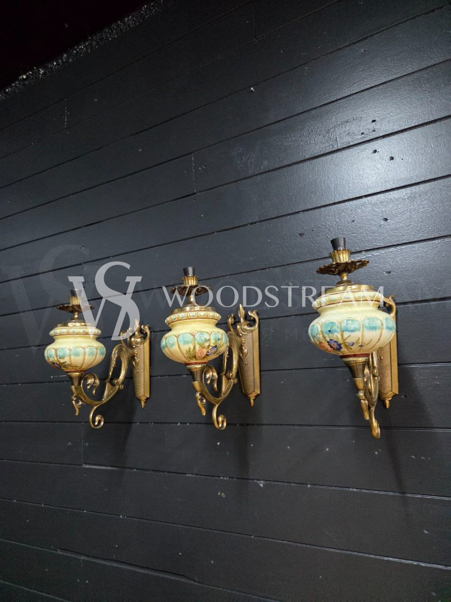 Комплект: Бра винтажное 3 штуки