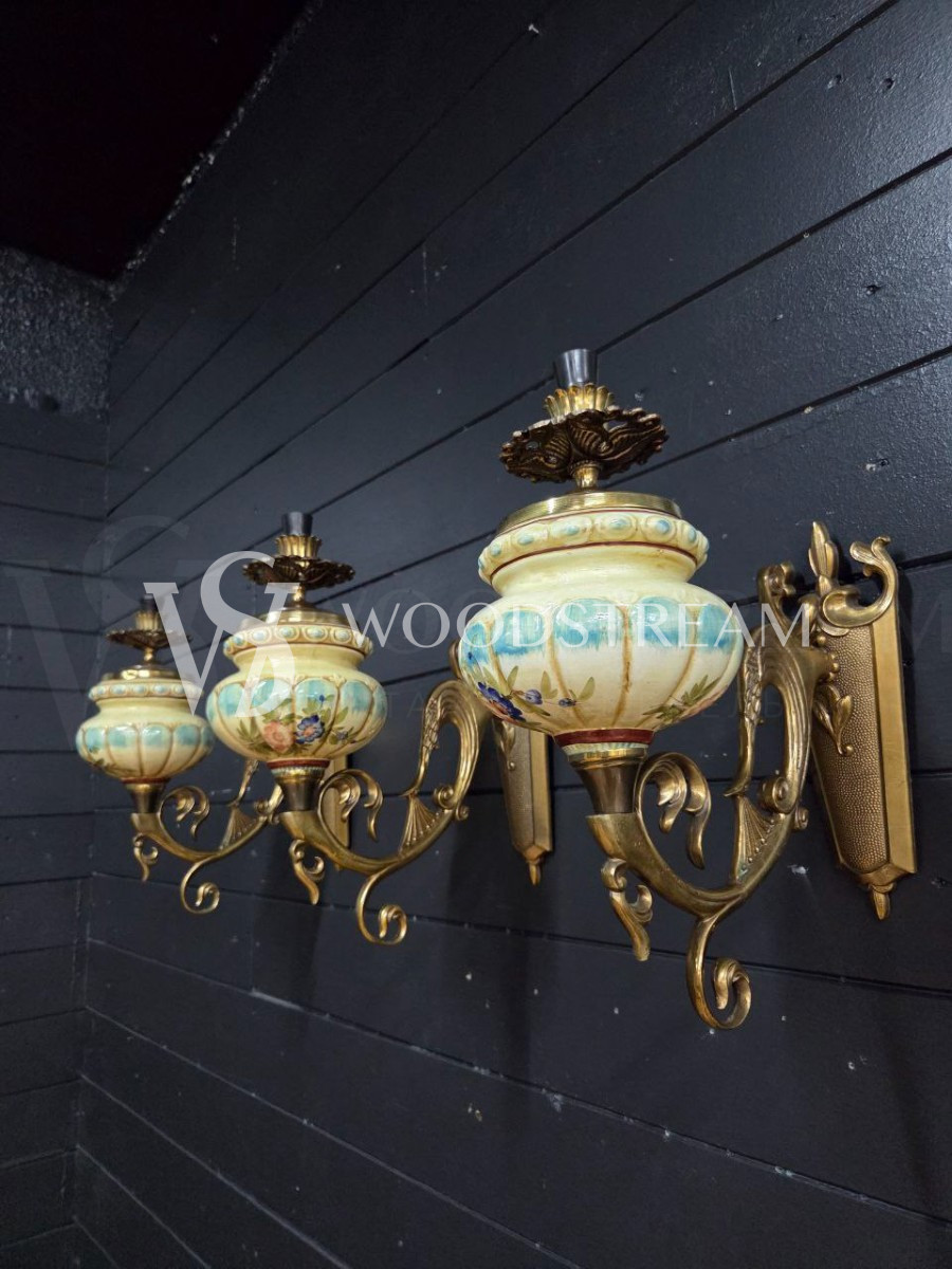 Комплект: Бра винтажное 3 штуки