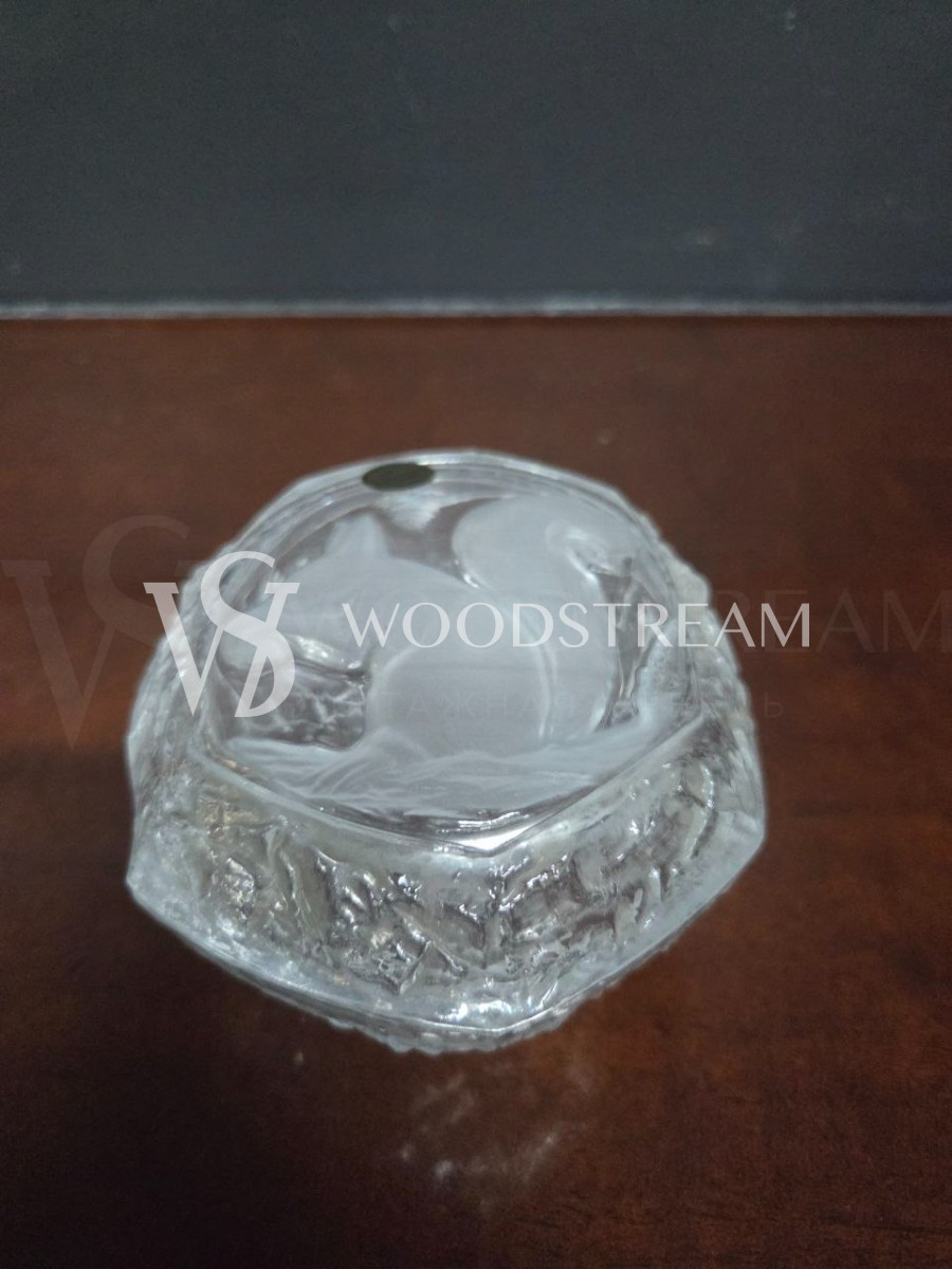 Ваза с крышкой/Шкатулка/Конфетница винтажная