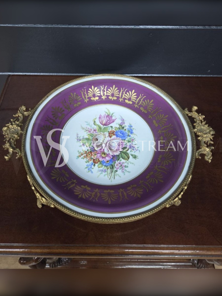 Тарелка/Блюдо в стиле Людовика XV