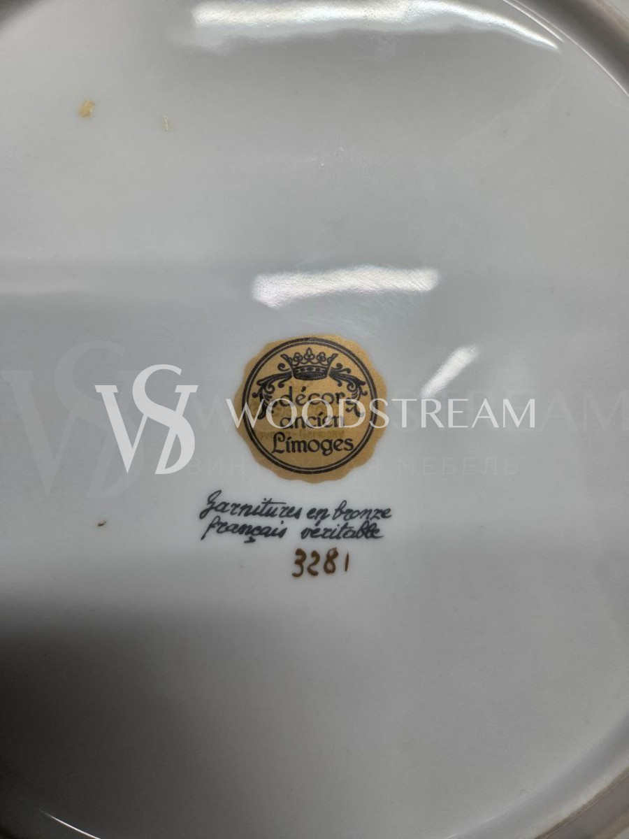 Тарелка/Блюдо в стиле Людовика XV