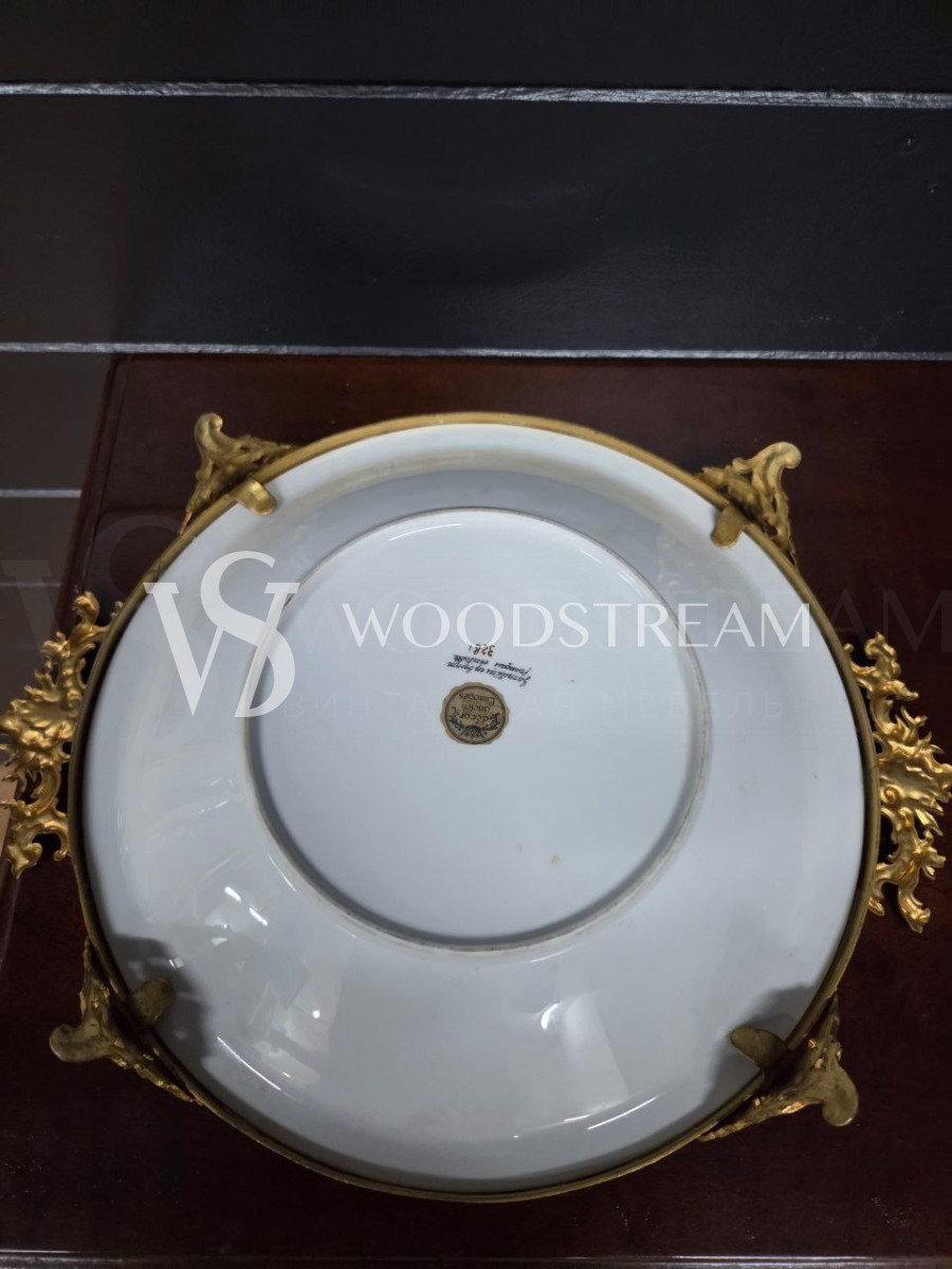 Тарелка/Блюдо в стиле Людовика XV