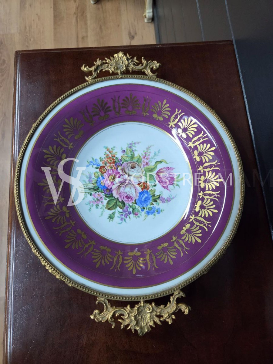 Тарелка/Блюдо в стиле Людовика XV