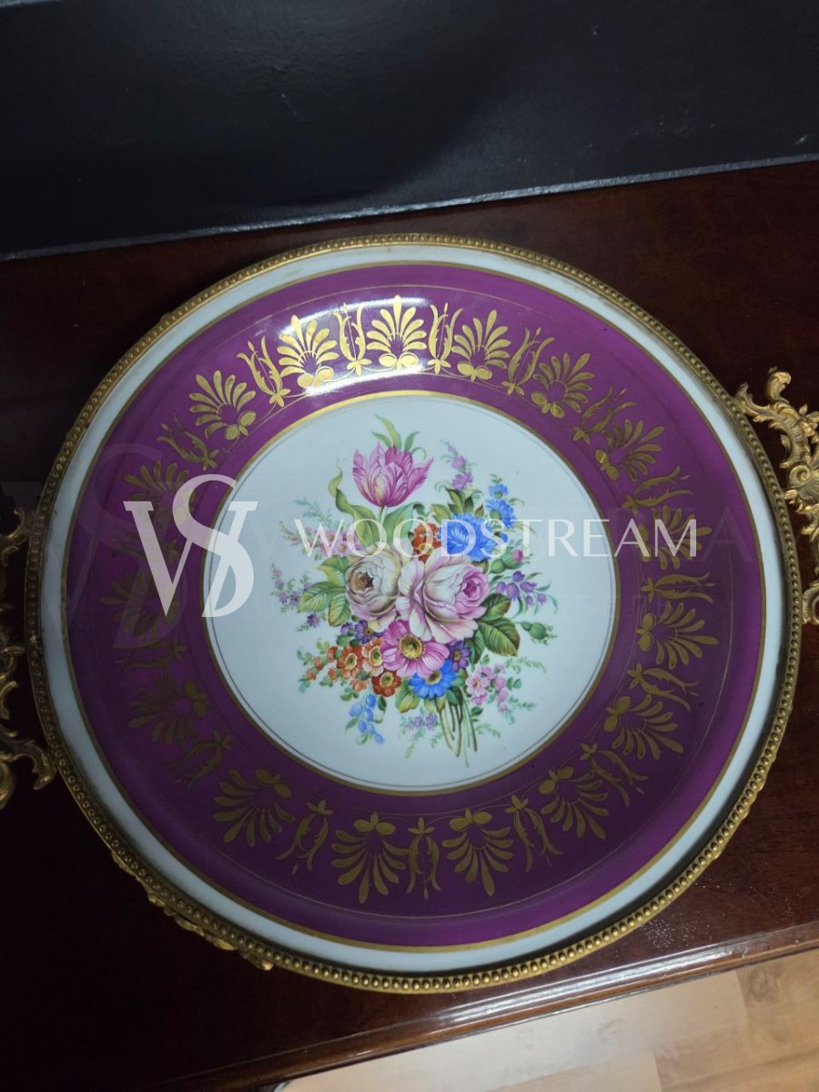 Тарелка/Блюдо в стиле Людовика XV