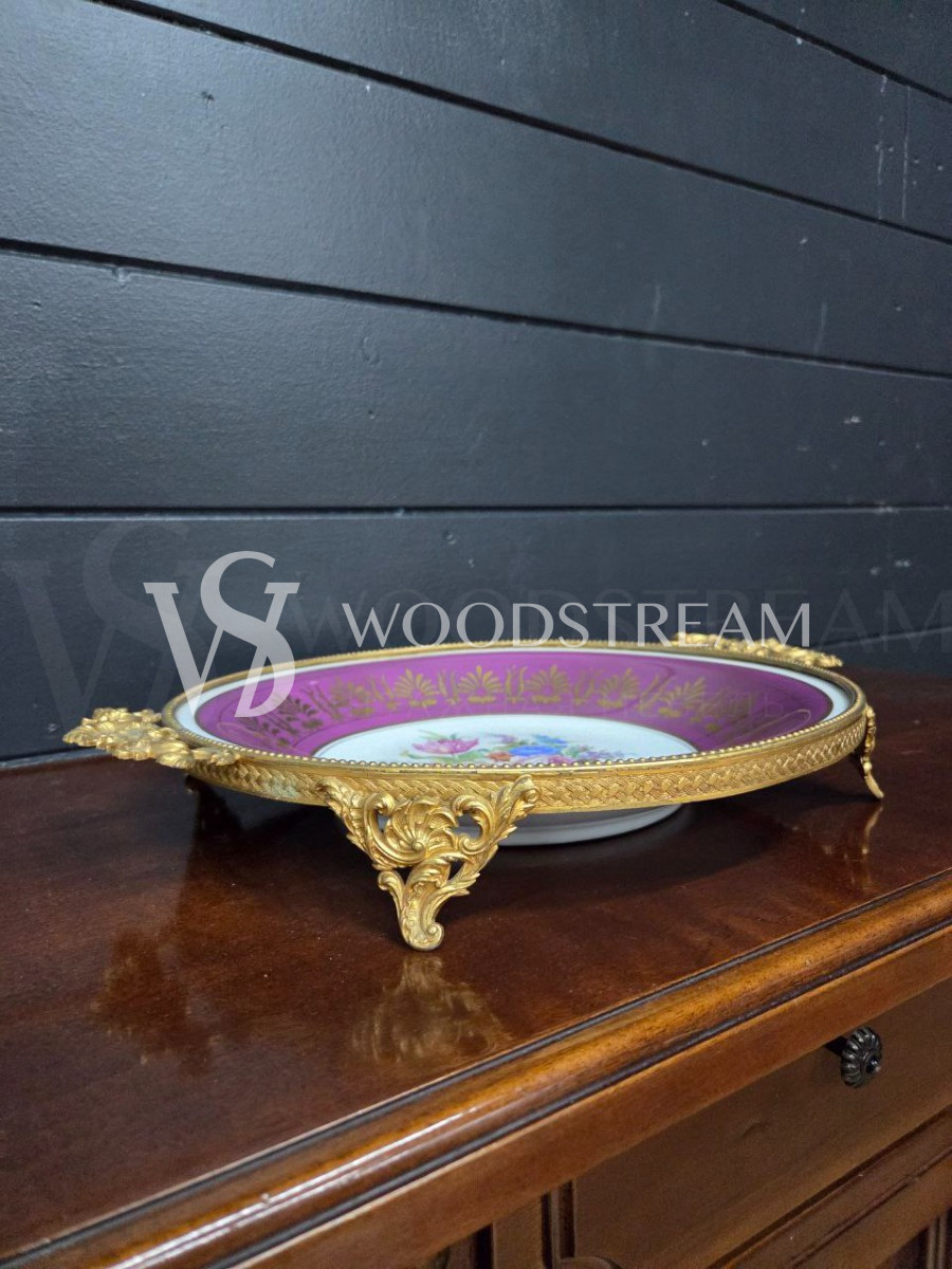 Тарелка/Блюдо в стиле Людовика XV