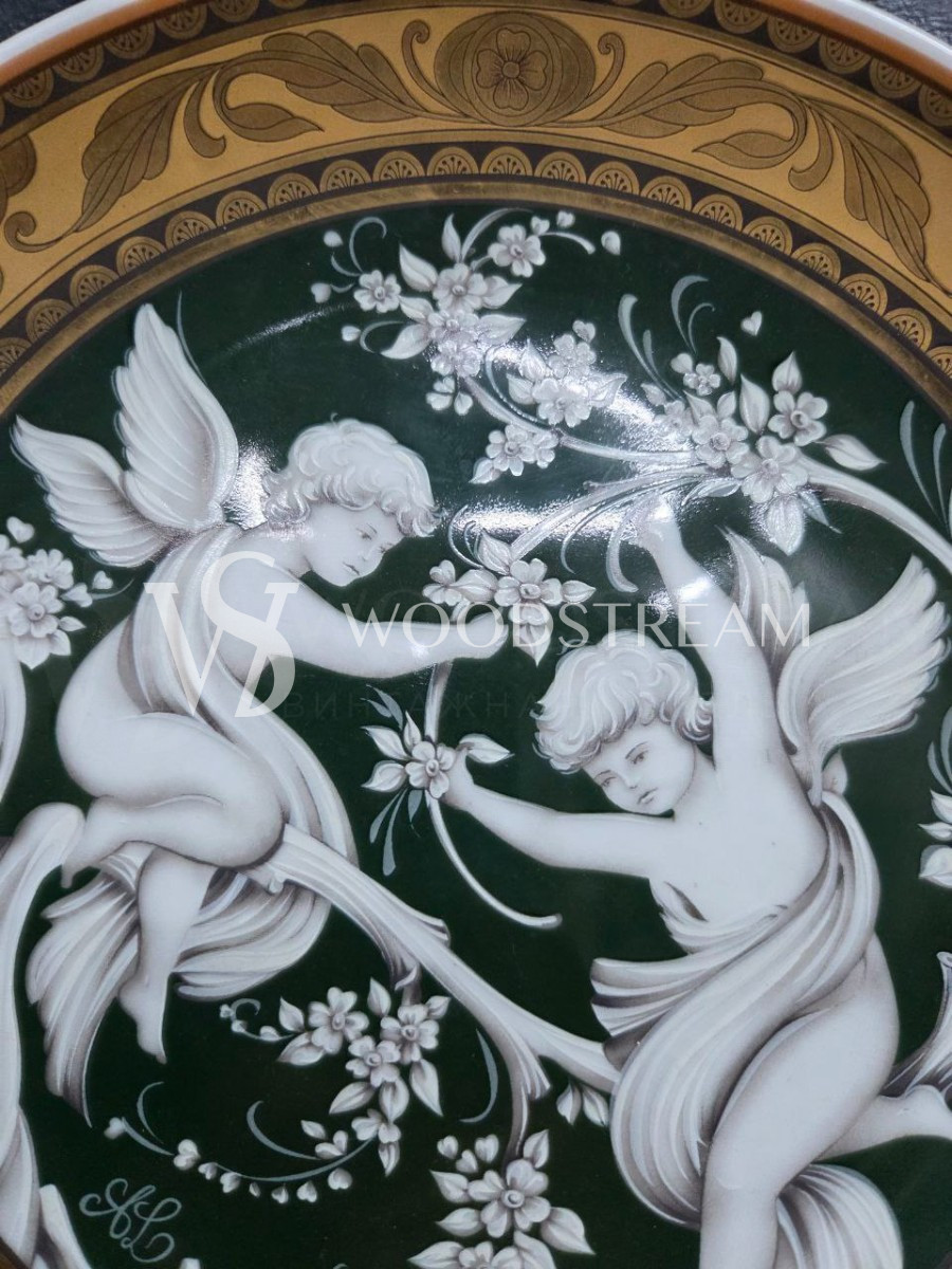 Тарелка декоративная в стиле венецианского барокко Limoges