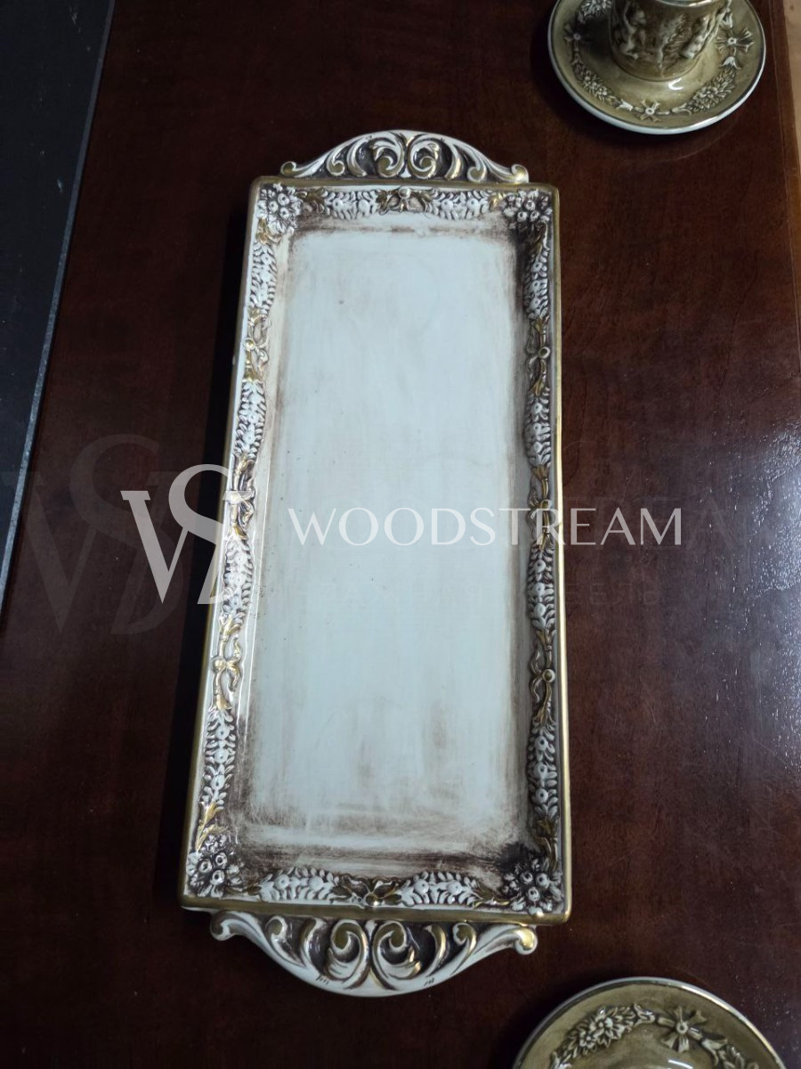 Сервиз чайный/кофейный на 2 персоны на подносе Каподимонте