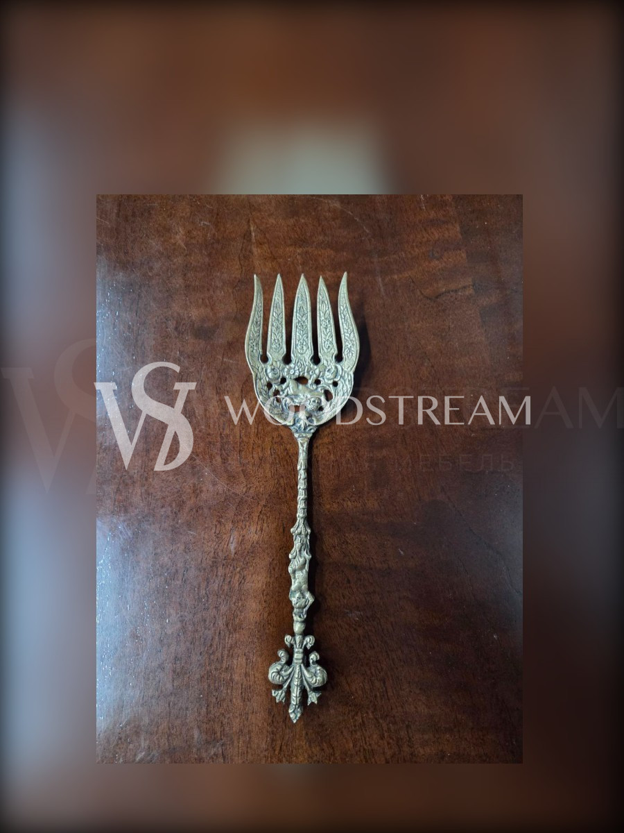 Столовый прибор: Вилка сервировочная винтажная