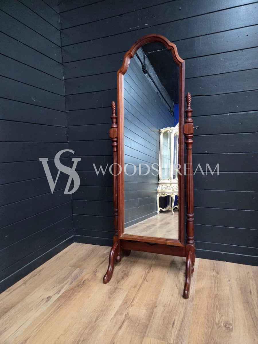 Зеркало псише напольное винтажное