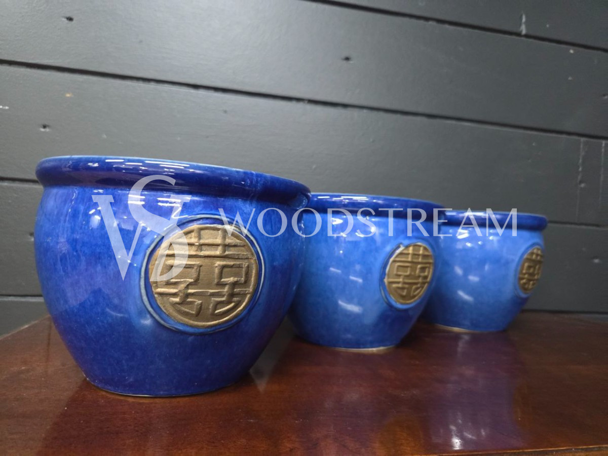 Комплект: Ваза/Вазон/Кашпо 3 штуки