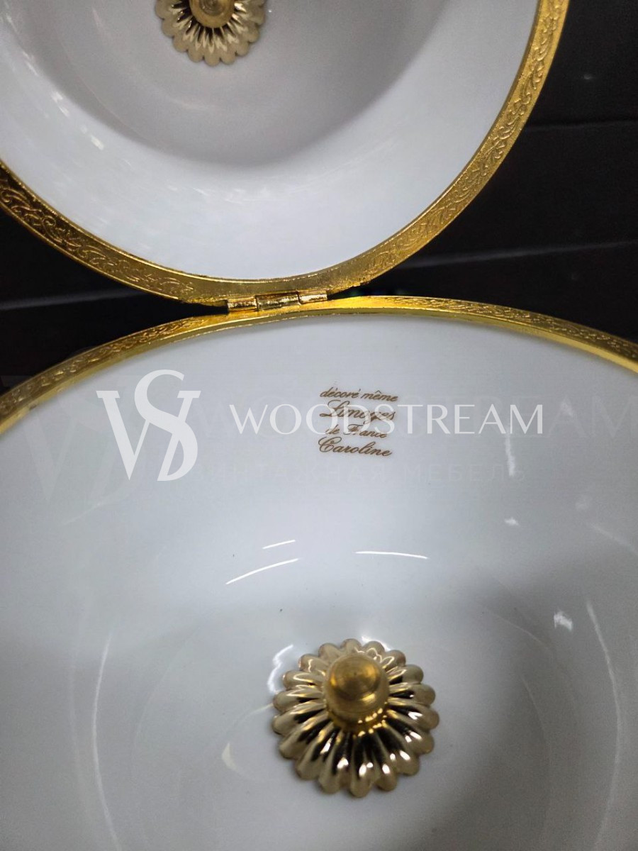 Ваза с крышкой/Конфетница/Шкатулка в форме яйца