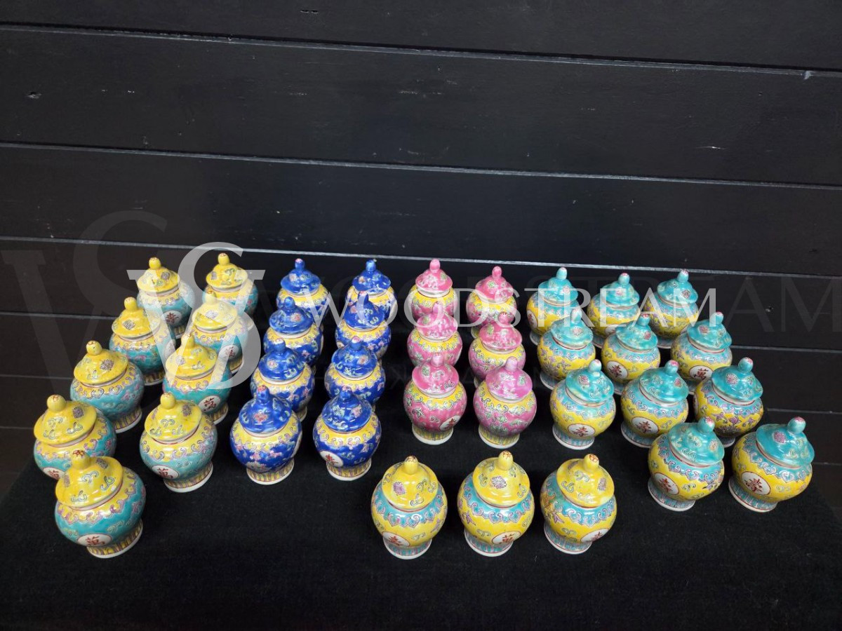 Набор: банка/горшок для специй/соусник 37 штук