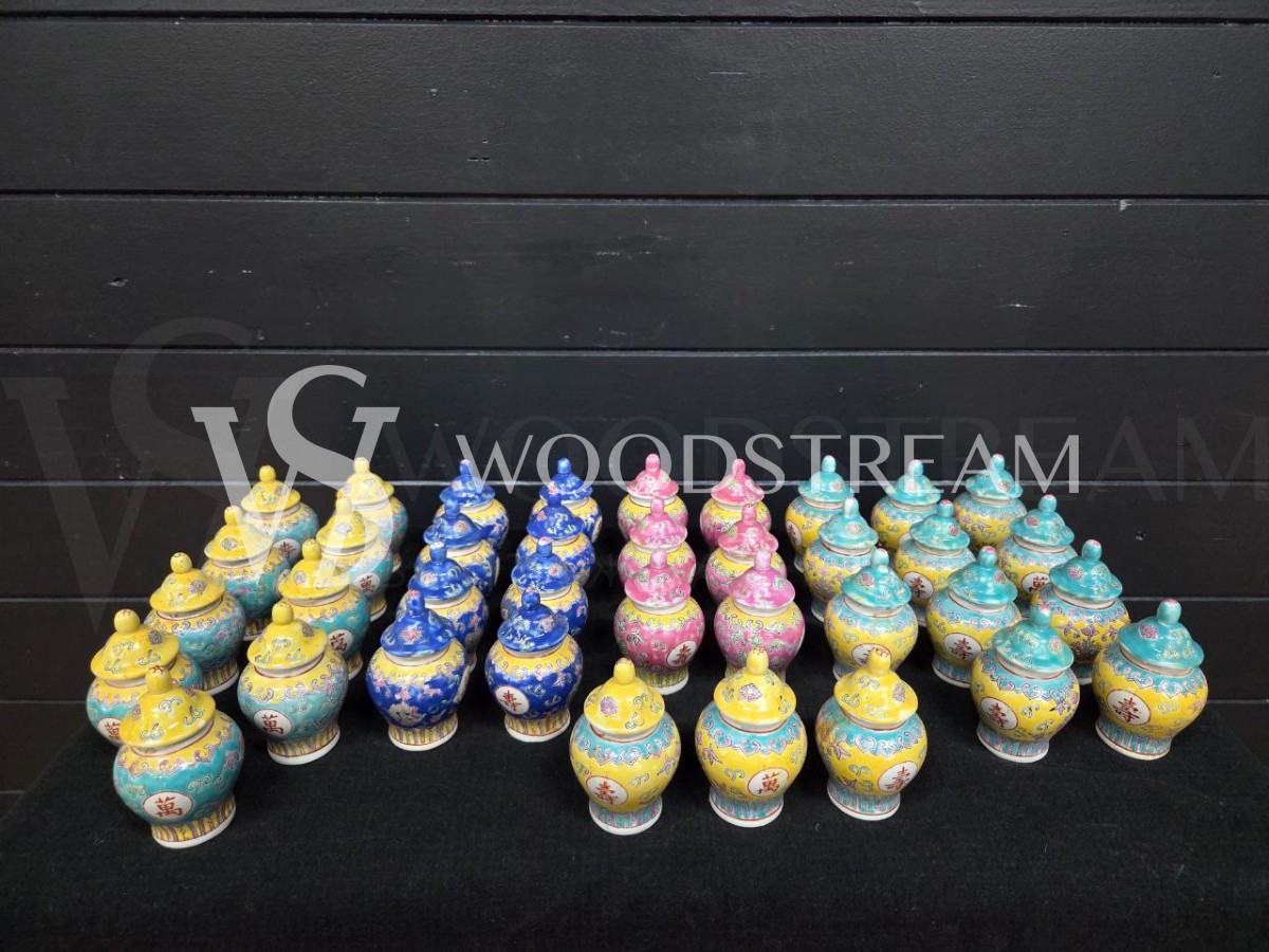 Набор: банка/горшок для специй/соусник 37 штук