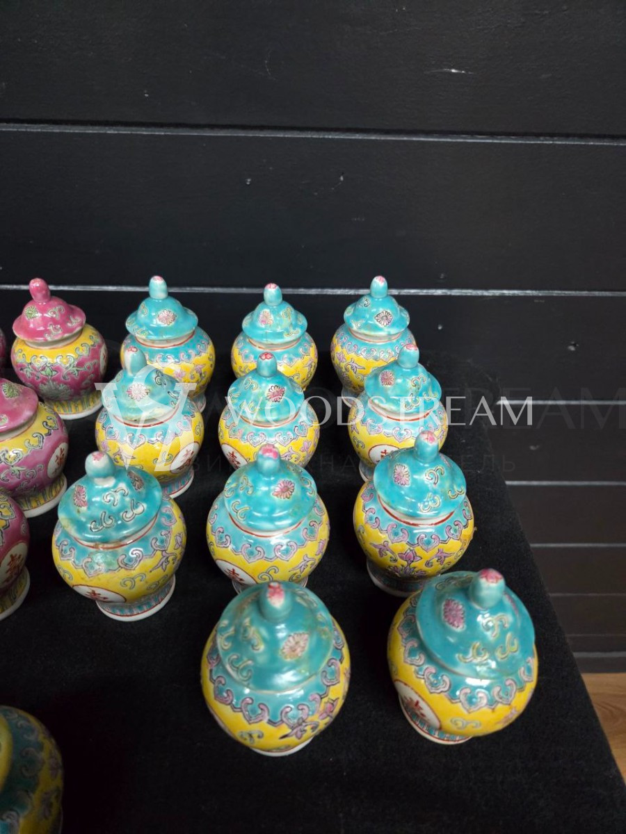 Набор: банка/горшок для специй/соусник 37 штук