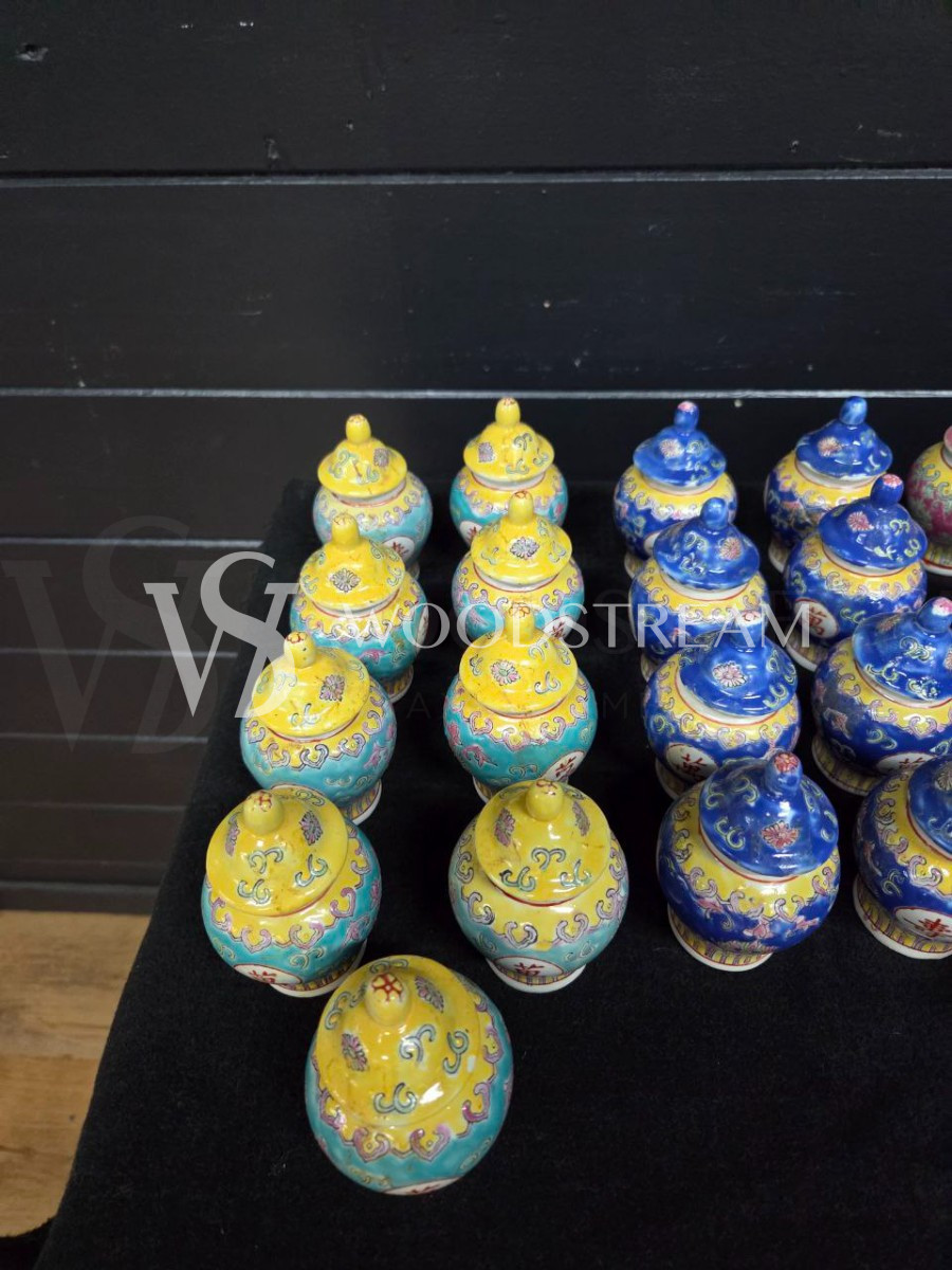 Набор: банка/горшок для специй/соусник 37 штук