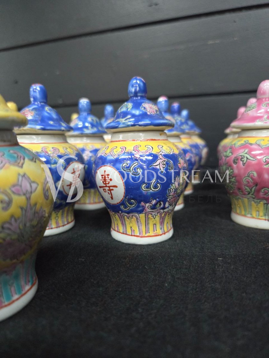 Набор: банка/горшок для специй/соусник 37 штук