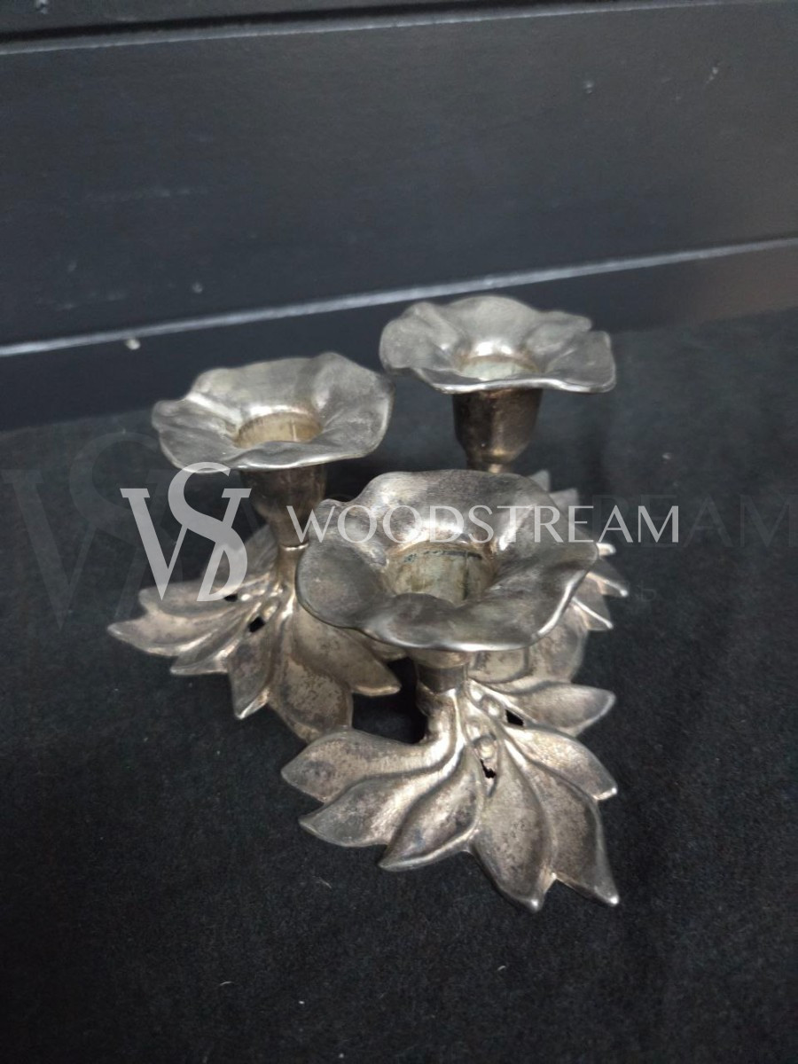 Подсвечник винтажный на 3 свечи