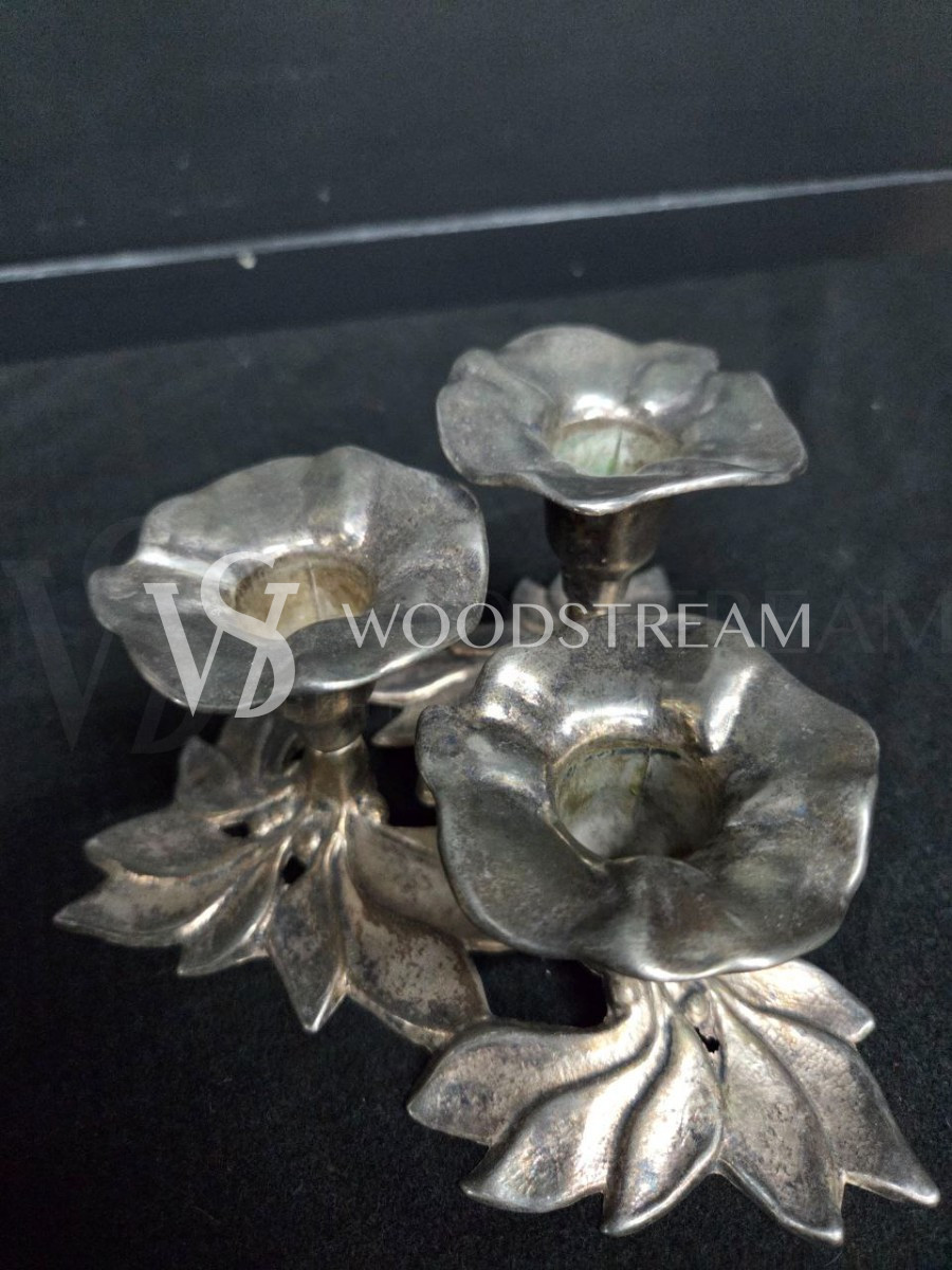 Подсвечник винтажный на 3 свечи