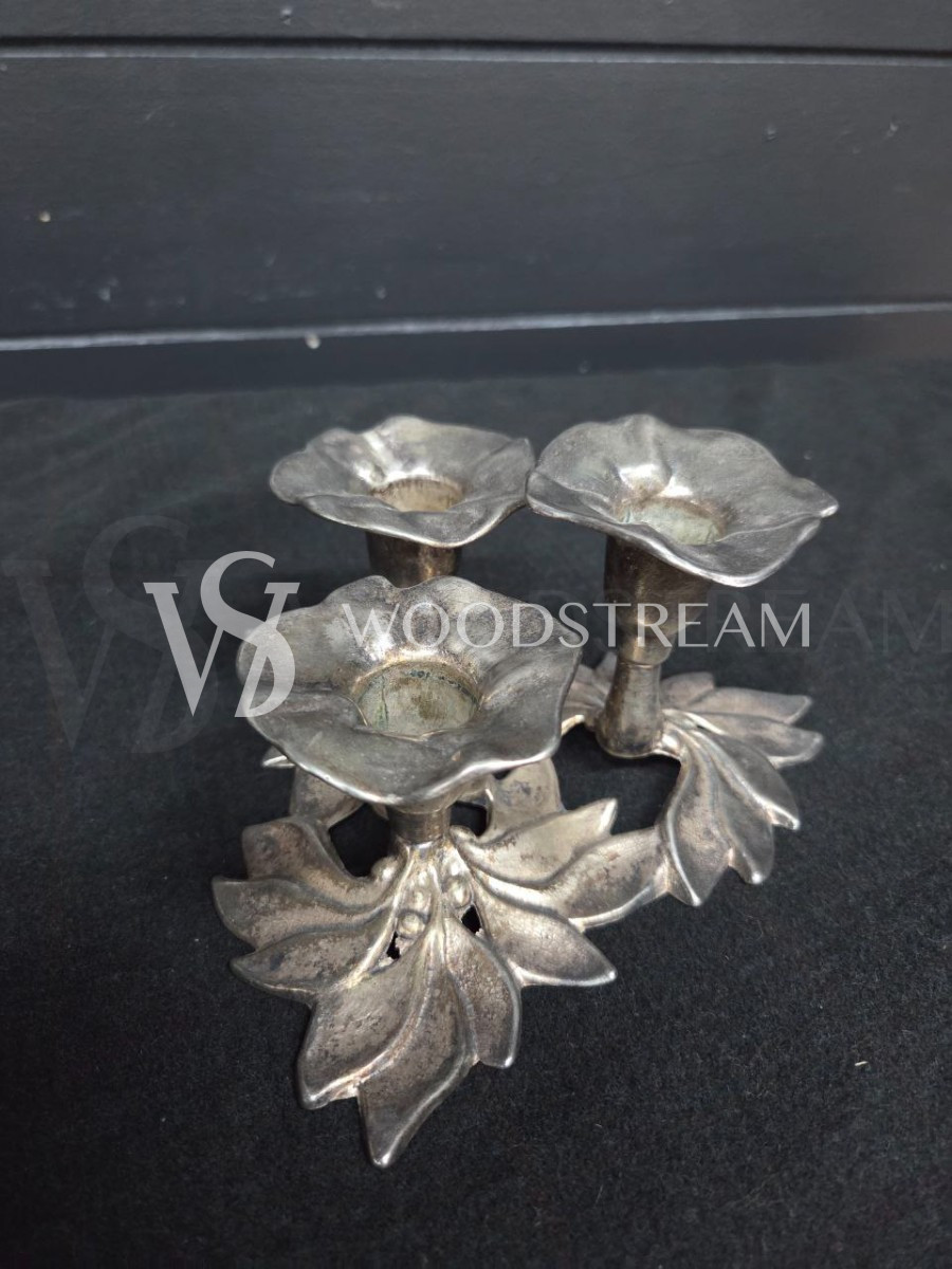 Подсвечник винтажный на 3 свечи