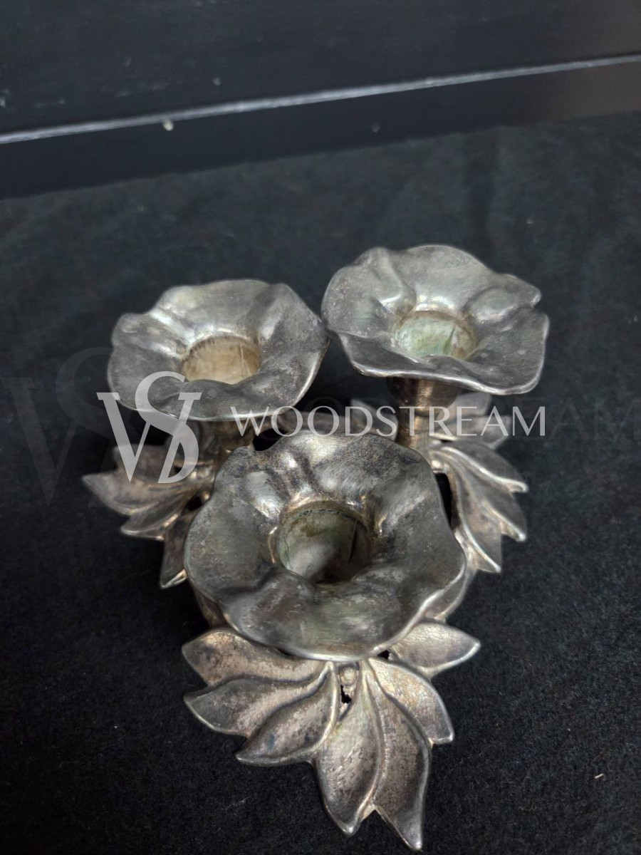 Подсвечник винтажный на 3 свечи