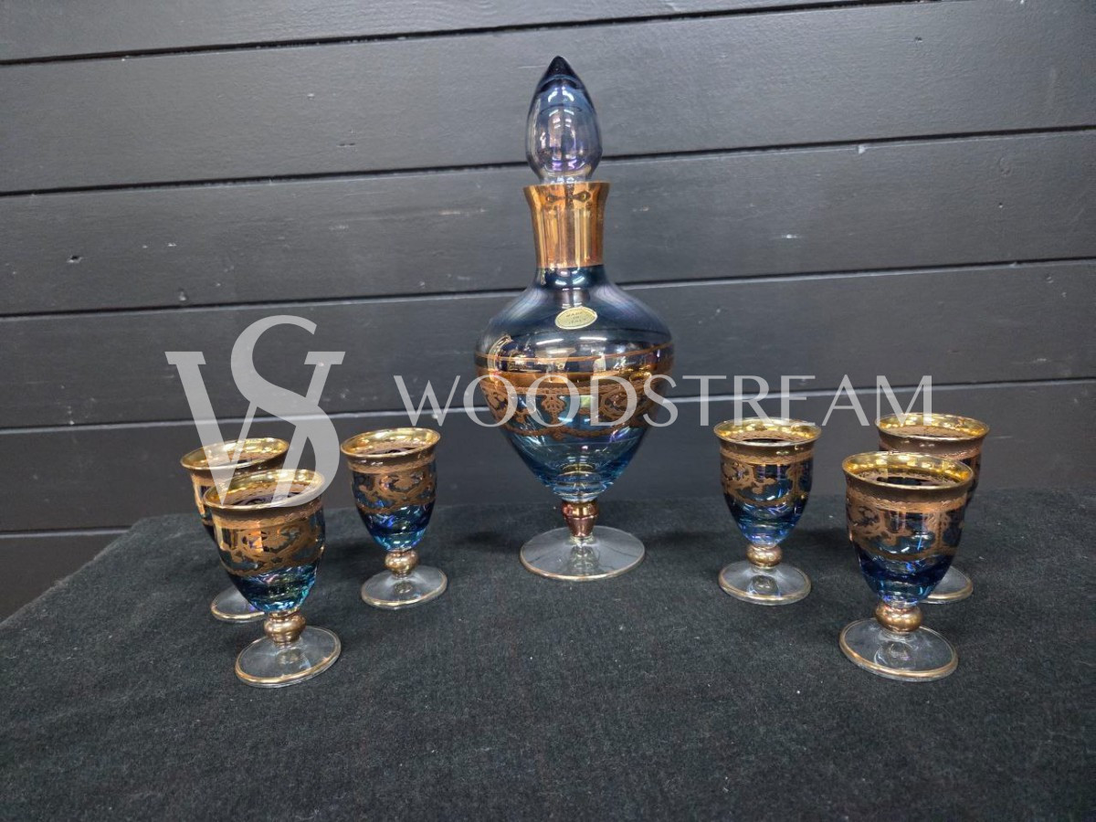 Набор: Графин/Декантер и бокал/рюмка 6 штук