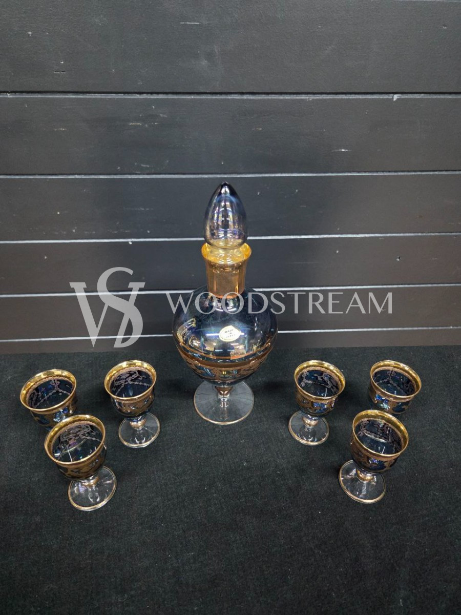 Набор: Графин/Декантер и бокал/рюмка 6 штук