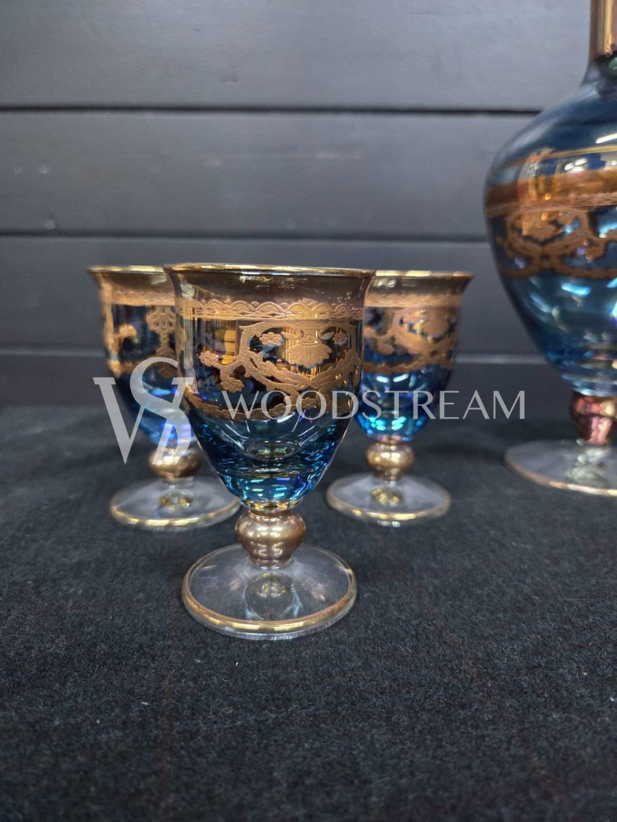 Набор: Графин/Декантер и бокал/рюмка 6 штук