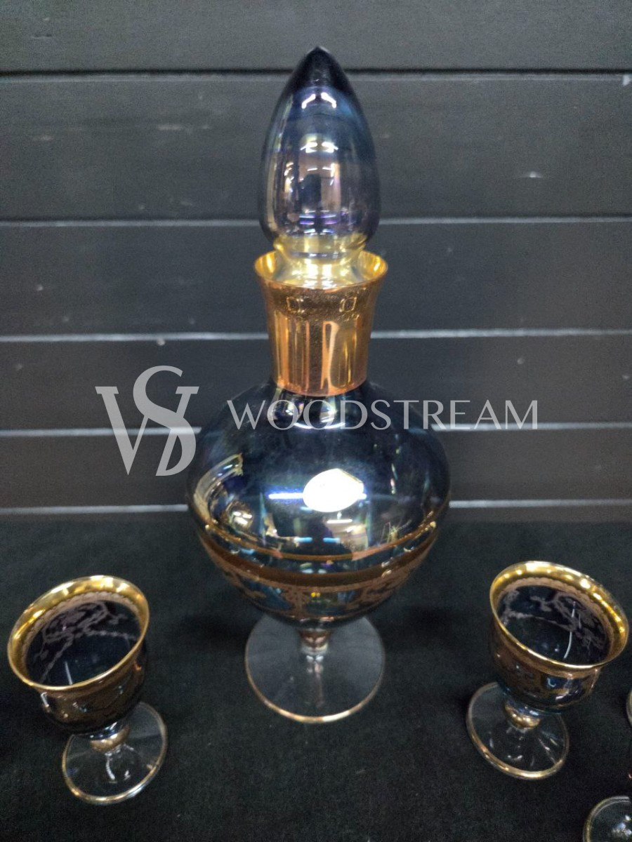 Набор: Графин/Декантер и бокал/рюмка 6 штук