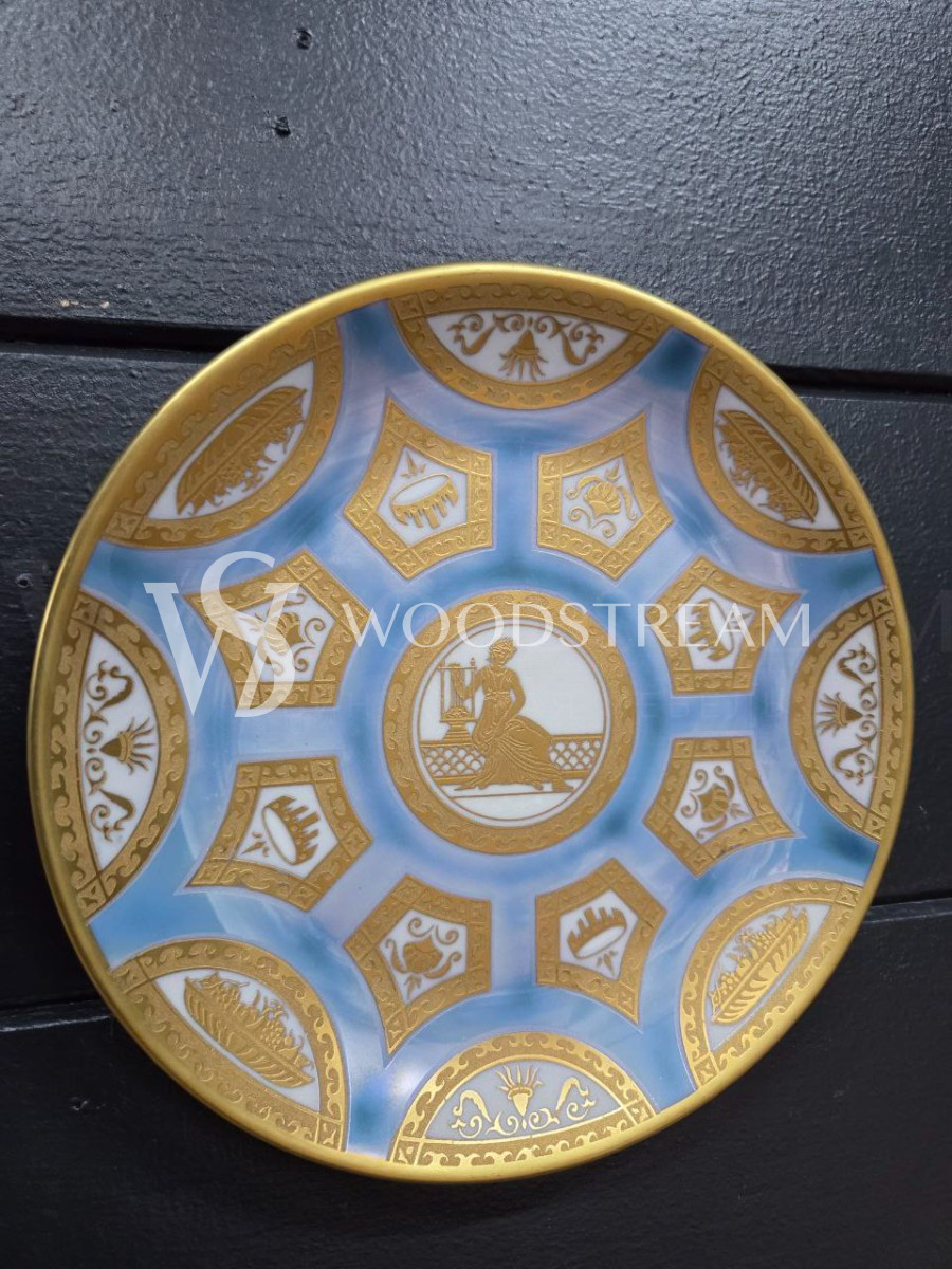 Тарелка декоративная винтажная Dipinto a mano 2 штуки