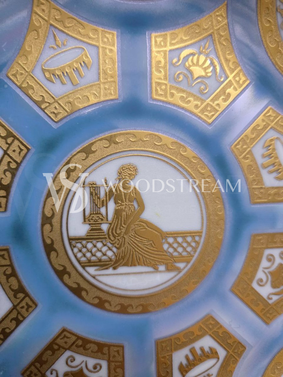 Тарелка декоративная винтажная Dipinto a mano 2 штуки